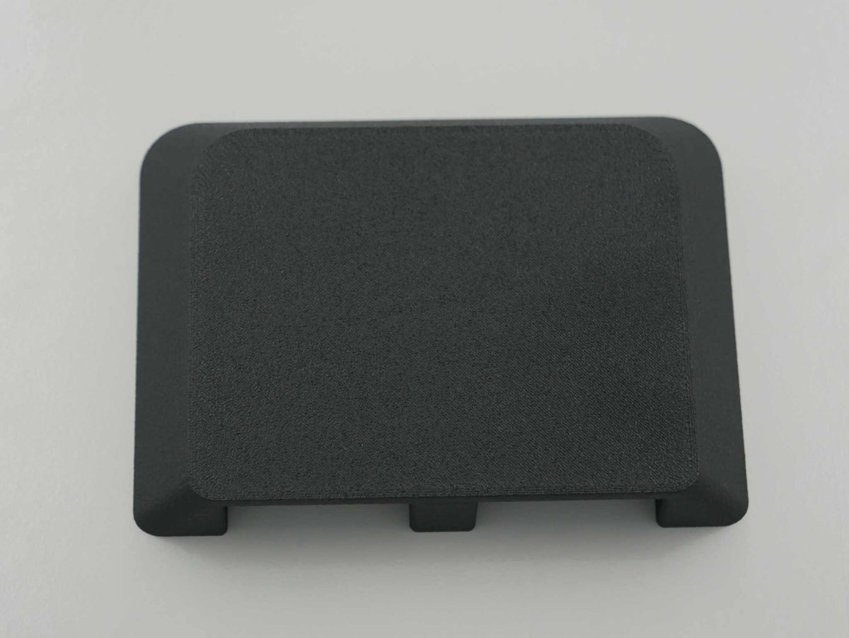 Dual Anderson Mount black durable ASA-Glass Fibre cover for 50amp Anderson plugs with mounting tabs