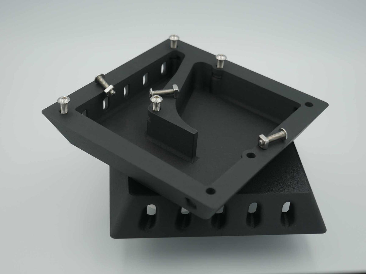 Original Version 2.0 4x4 canopy air vent with oval intake holes, adjustable angles, and durable ASA-Glass Fibre construction in black or white for Ute canopies