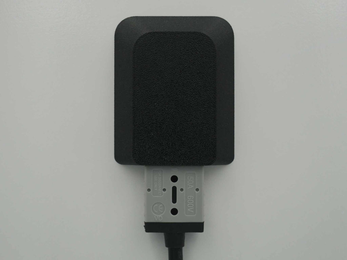 Single Anderson Mount with 50amp plug and black durable ASA-Glass Fibre cover