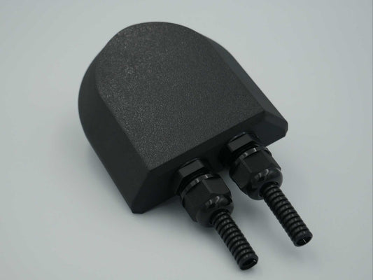 Ventit3d premium dual 10mm cable inlet with IP68 waterproof rating and stainless steel mounting for 4x4 power routing
