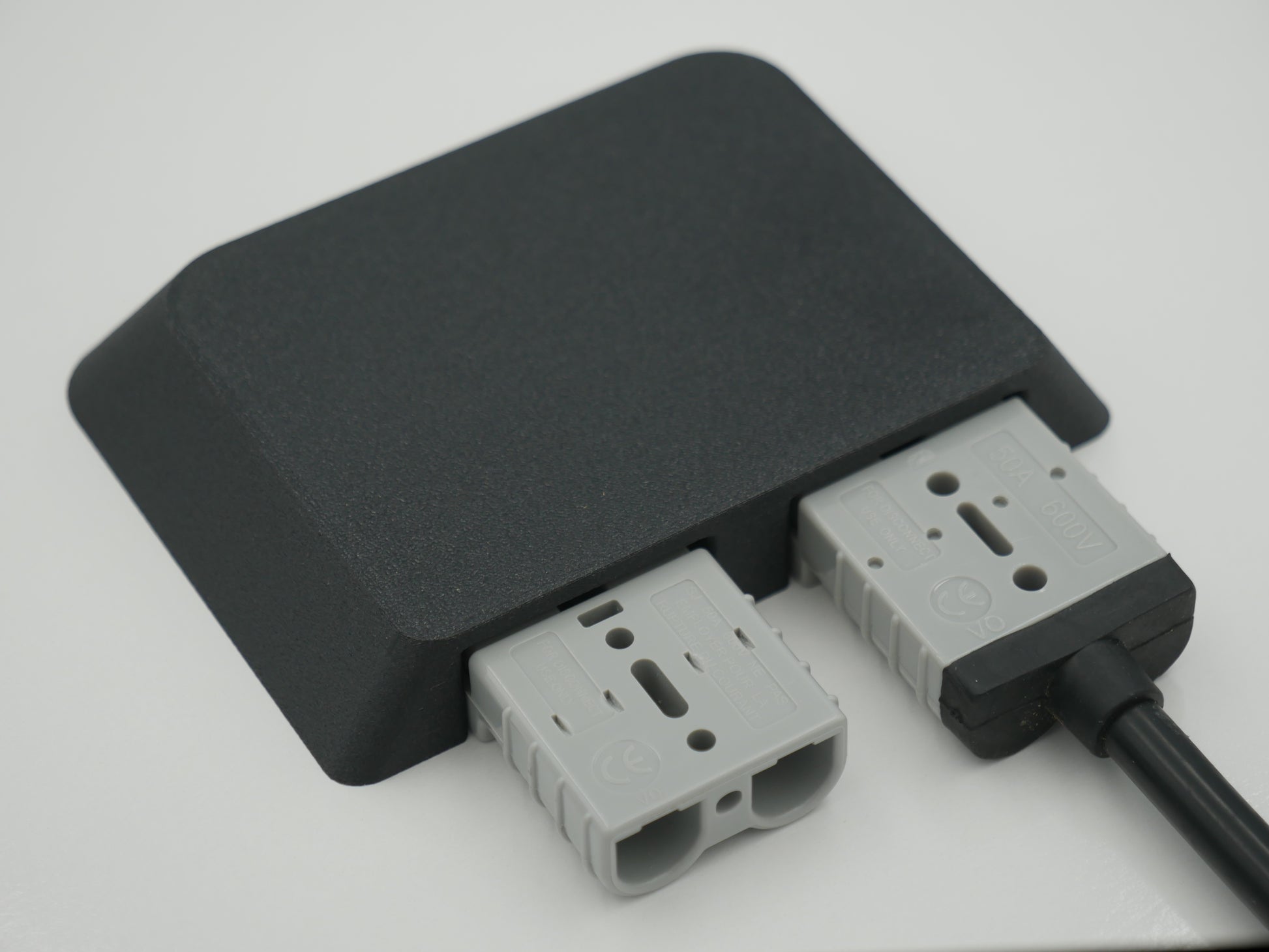 Black Dual Mount for Anderson plugs