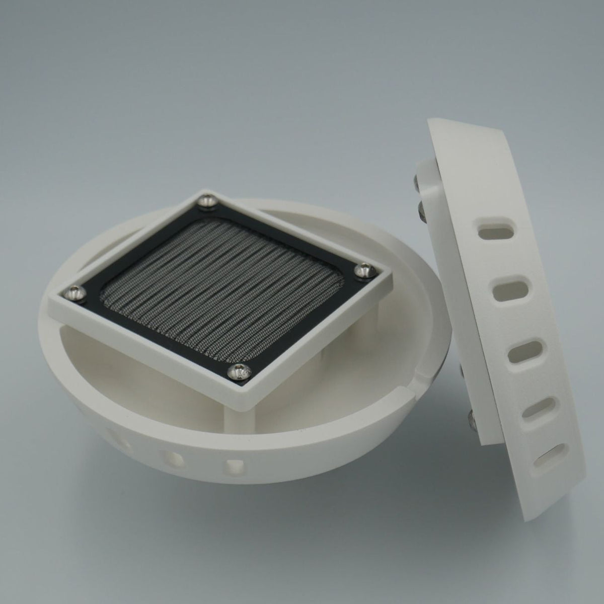Round White ASA-GF Ute Air Vent
